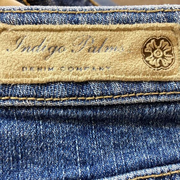Indigo Palms Blue Relaxed Fit Jeans with Medium Wash Size 10R - Picture 10 of 10